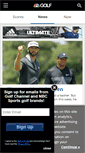 Mobile Screenshot of golfchannel.com